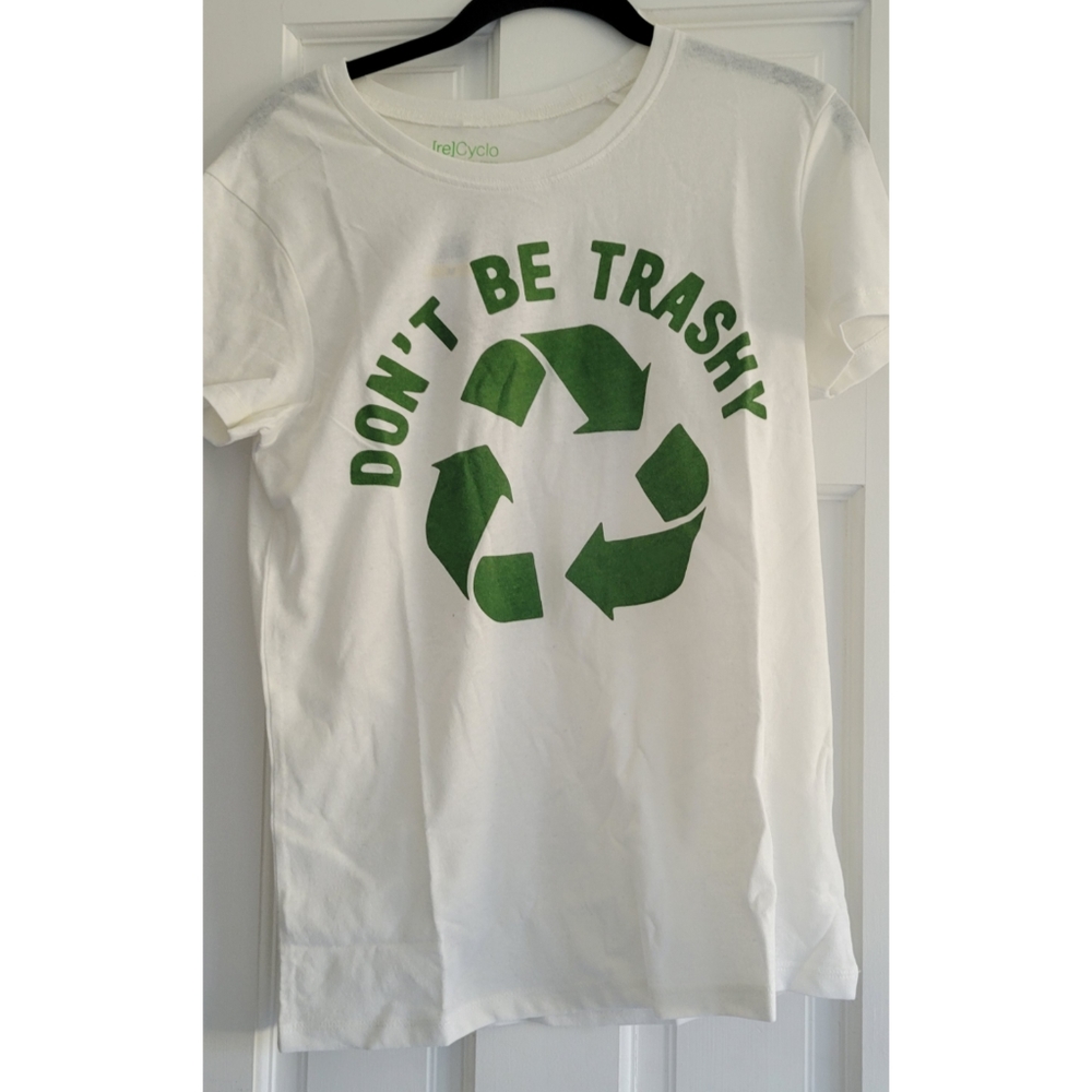 [Re]Cyclo Don't be trash tee NWT